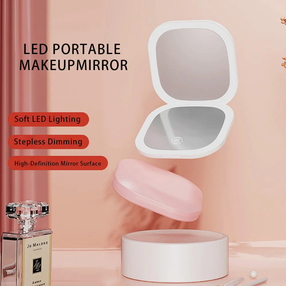 ✨ AuraGlow™ LED Beauty Mirror