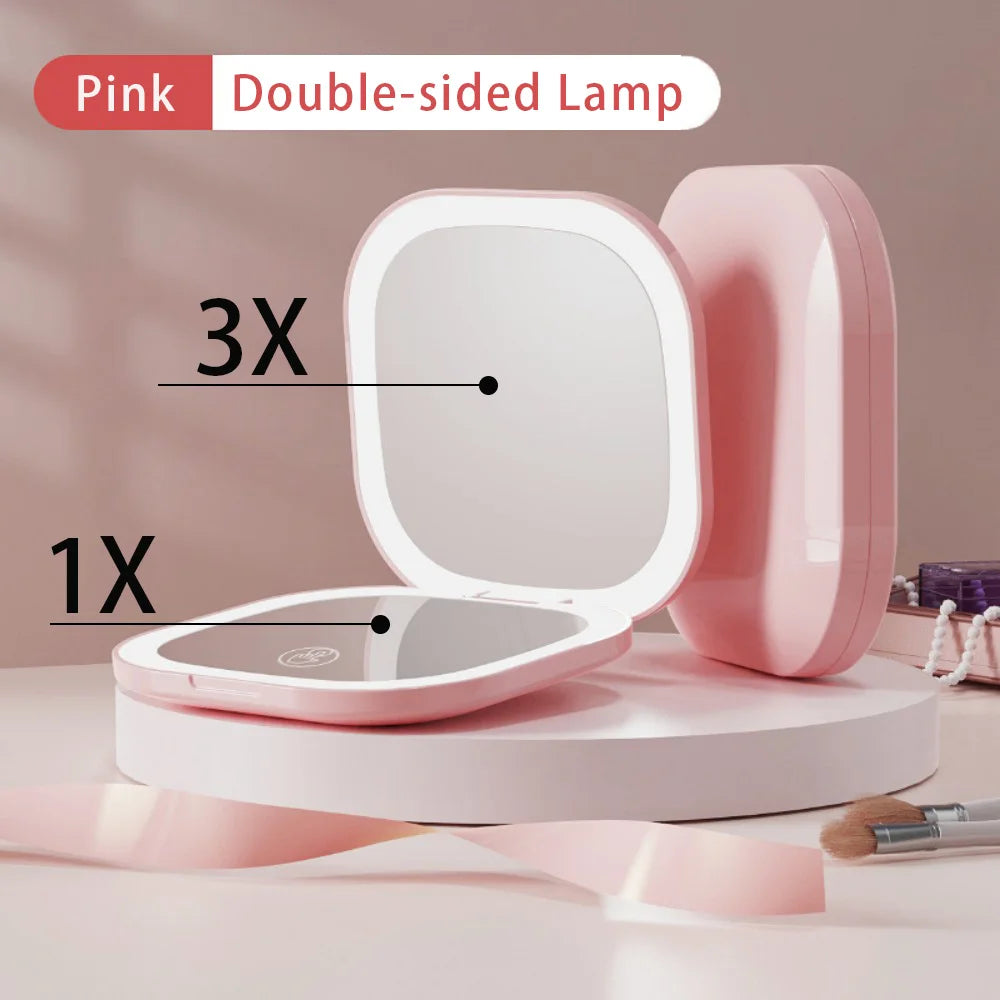 ✨ AuraGlow™ LED Beauty Mirror