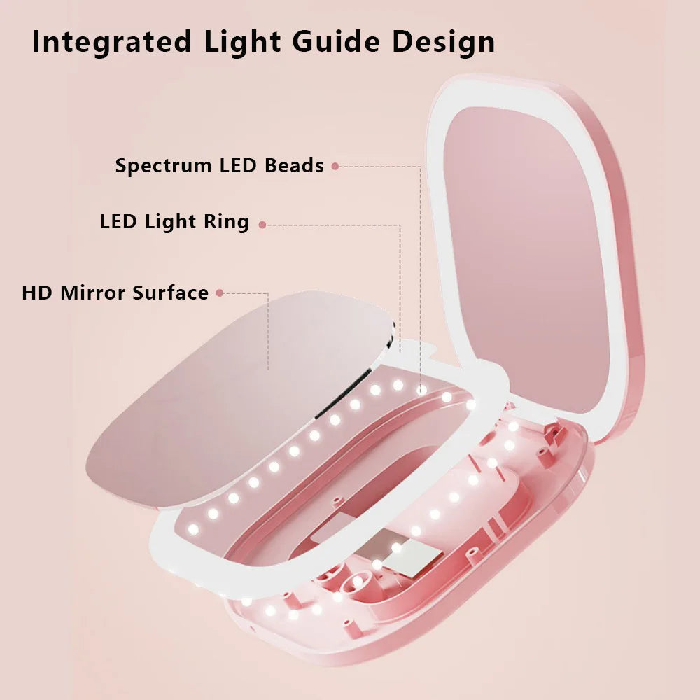 ✨ AuraGlow™ LED Beauty Mirror