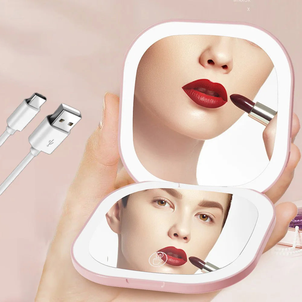 ✨ AuraGlow™ LED Beauty Mirror