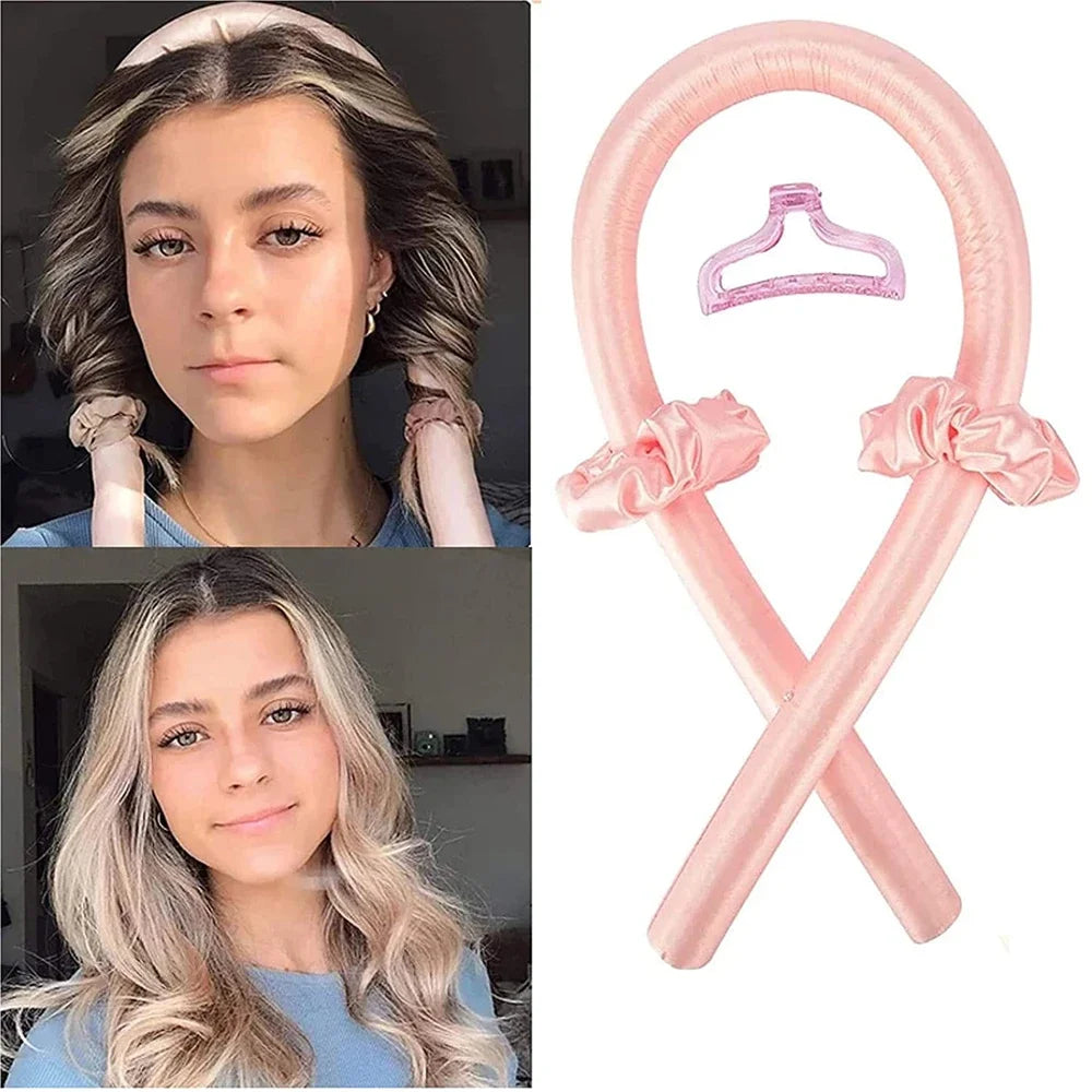 ✨ AuraCurl™ Heatless Curling Set